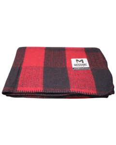 McGuire Bunkhouse Plaid 80/20 Wool Blanket
