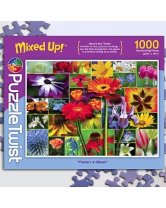 Puzzle Twist Flowers in Bloom 1000 Piece Puzzle