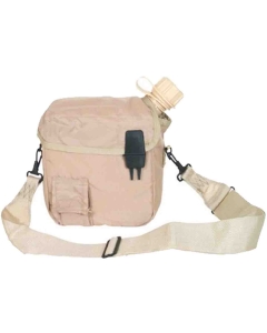 Fox Outdoor 2QT Canteen Cover w/ Shoulder Strap - Khaki