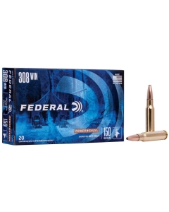 Federal Power-Shok Rifle 308 Win 150 Grain - 20 Rounds