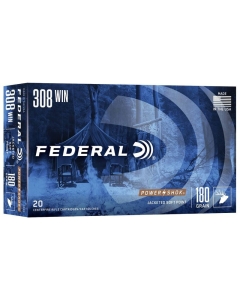 Federal Power-Shok Rifle 308 Win 180 Grain - 20 Rounds