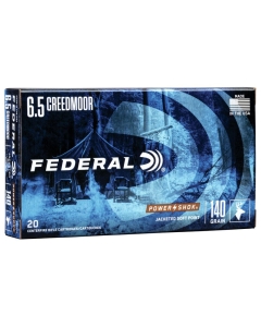 Federal Power-Shok 6.5 Creedmoor 140gr Soft Point - 20 Rounds