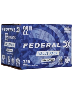 Federal Champion Training Rimfire 22 LR 36 Grain - 325 Rounds