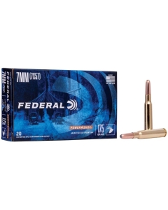 Federal Power-Shok Rifle 7mm Mauser 175 Grain - 20 Rounds