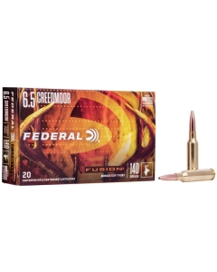 Federal Fusion 6.5 Creedmoor 140gr Soft Point - 20 Rounds