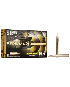 Federal Premium Hybrid Hunter 30-06 Springfield 168gr Berger Hybrid - 20 Rounds