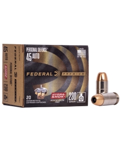 Federal Premium Personal Defense 45 Auto 230 Grain JHP