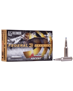 Federal Premium 6.5 Creedmoor 130gr Terminal Ascent - 20 Rounds