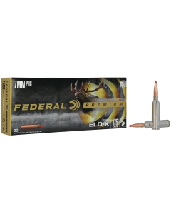 Federal Premium 7mm PRC 175 Grain Hornady ELD-X - 20 Rounds