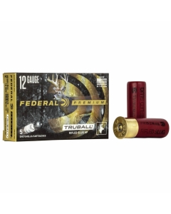 Federal Vital-Shok 12 Gauge 2 3/4" 1oz TruBall HP Rifled Slug - 5 Rounds