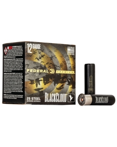 Federal Premium Black Cloud 12Ga 3 1/2" 1 1/2oz Steel 3 Shot - 25 Rounds