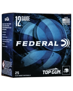 Federal Top Gun Target 12 Ga 2 3/4" 1-1/8oz - 8 Shot