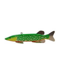 Wabana Spearing Decoy - Fire Tiger Green Pike Large