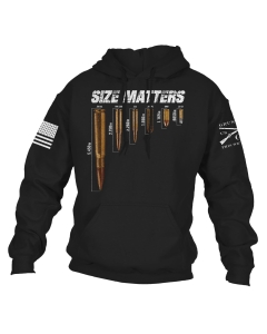 Grunt Style Mens Size Matters Hoodie