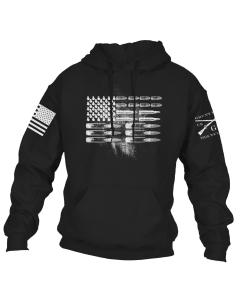 Grunt Style Mens Ammo Flag Hoodie