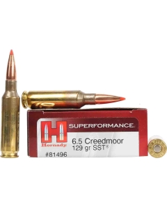 Hornady SUPERFORMANCE 6.5 Creedmoor 129 Grain SST
