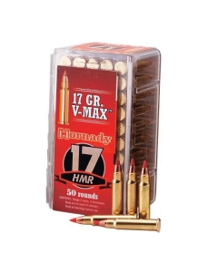 Hornady 17 HMR 17 Grain V-Max - 50 Rounds