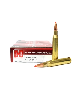 Hornady Superformance SST 25-06 Rem 117gr SST Tip - 20 Rounds