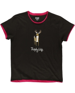 Lazy One Trophy Wife Deer PJ Tee