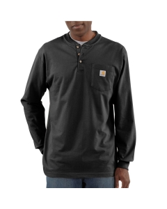 Carhartt Men's Long Sleeve Workwear Henley Shirt