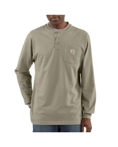 Carhartt Men's Long Sleeve Workwear Henley Shirt