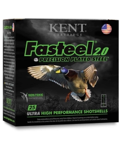 Kent Fasteel 2.0 Precision Plated Waterfowl 12Ga 3" 1 1/8oz - 2 Shot
