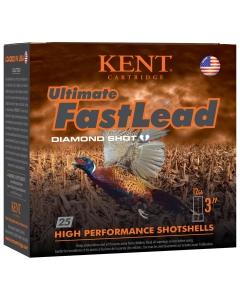 Kent Ultimate Fast Lead Diamond Shot 12Ga 3" 1 3/4oz - 5 Shot
