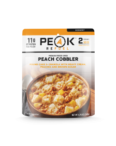 Peak Refuel Premium Freeze Dried Peach Cobbler