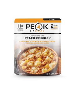 Peak Refuel Premium Freeze Dried Peach Cobbler