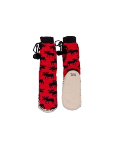 Lazy One Classic Moose MukLuk Slippers