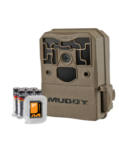Muddy Pro-Cam 18MP Trail Cam, Battery, & SD Card Bundle