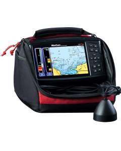 Marcum MX-7 Digital Sonar System 7" LCD Dual Beam GPS Brute LiFePO4 12V10ah Battery