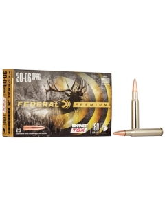 Federal Premium Vital-Shok 30-06 Spring 180Gr Barnes TSX