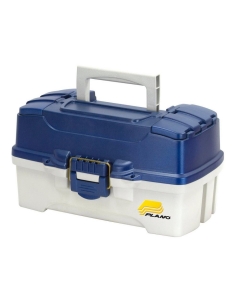 Plano Two-Tray Tackle Box - Blue/White