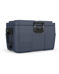 Rugged Road 65 Quart V2 Cooler - Blue Steel