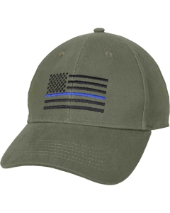 Rothco Thin Blue Line Flag Low Profile Cap