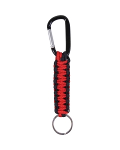 Rothco Thin Red Line Keychain with Carabiner