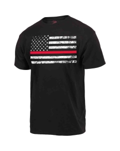 Rothco Thin Red Line Flag T-Shirt