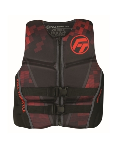 Full Throttle Men's Rapid-Dry Flex-Back Life Vest
