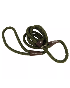 Water & Woods 6' Braided Rope Dog Slip Leash - Green