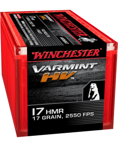 Winchester Varmint HV 17 HMR 17gr V-Max - 50 Rounds