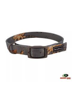 Water & Woods Double-Ply Dog Collar - 24" Country Roots Evergreen