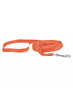 Water & Woods 25' Nylon Dog Check Cord - Safety Orange