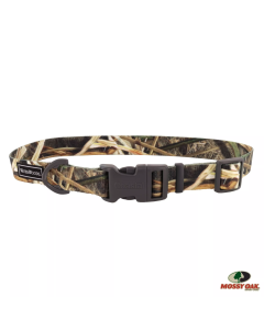 Water & Woods 3/4" x 10"-14" Adjustable Dog Collar - Mossy Oak Shadow Grass Blades