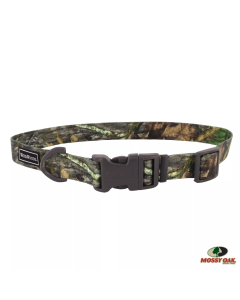 Water & Woods 3/4" x 10"-14" Adjustable Dog Collar - NWTF Obsession