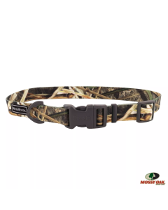 Water & Woods 1" x 18"-26" Adjustable Dog Collar - Mossy Oak Shadow Grass Blades