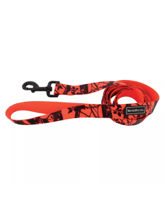 Water & Woods Blaze  6' Patterned Dog Leash - Orange Tree