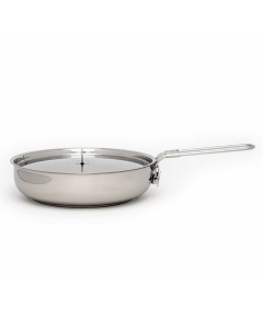 Pathfinder 8" Stainless Steel Skillet and Lid