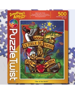 Puzzle Twist Star of the North 500 Piece Puzzle