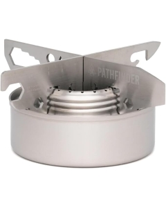 Pathfinder Alcohol Stove & Stove Stand Combo